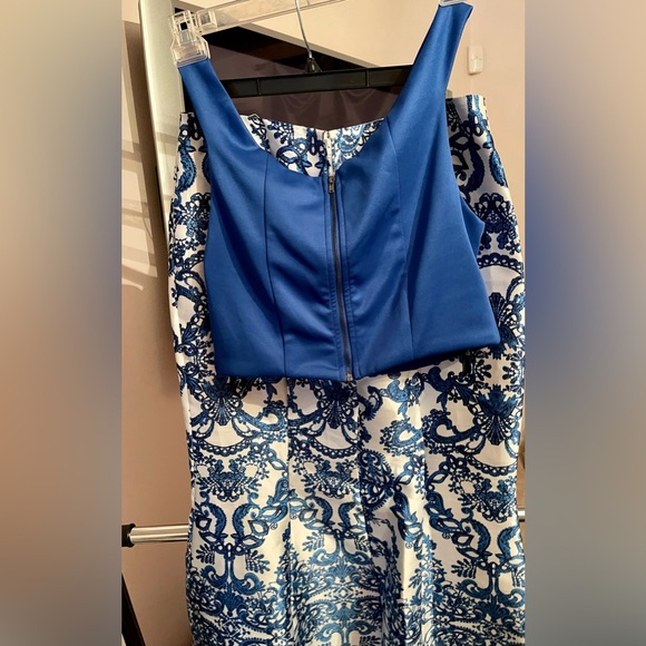 Michelle Size 15 NWOT Two Piece Gown Plus Size Formal - Picture 4 of 4